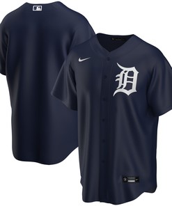 Detroit Tigers Alternate Replica Team Jersey - Navy Mlb