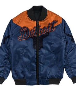 Detroit Tigers Bomber Jacket Drinking Style - MLB