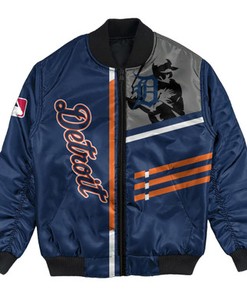 Detroit Tigers Bomber Jacket Personalized Baseball For Fan - MLB