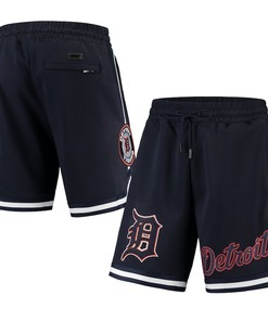 Detroit Tigers Team Logo Shorts - Navy, Men