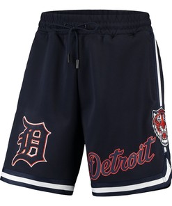 Detroit Tigers Team Logo Shorts - Navy, Men