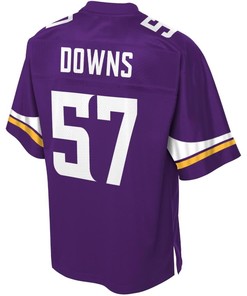 Devante Downs Minnesota Vikings Nfl Pro Line Youth Player Jersey - Purple