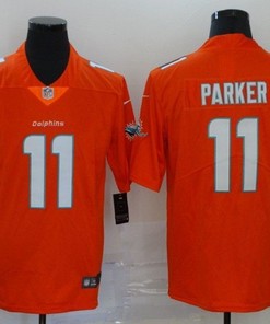 Devante Parker #11 Nfl 2020 Orange Jersey