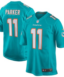 Devante Parker Miami Dolphins Game Jersey - Aqua Nfl