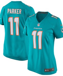 Devante Parker Miami Dolphins Womens Game Jersey - Aqua Nfl