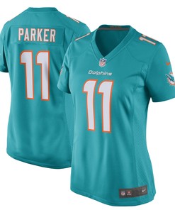 Devante Parker Miami Dolphins Womens New 2018 Game Jersey - Aqua Nfl