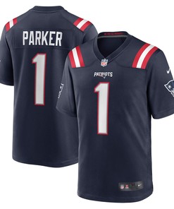 Devante Parker New England Patriots Game Jersey - Navy Nfl