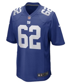 Devery Hamilton New York Giants Game Player Jersey - Royal