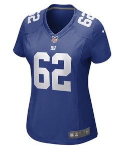 Devery Hamilton New York Giants Women's Game Player Jersey - Royal