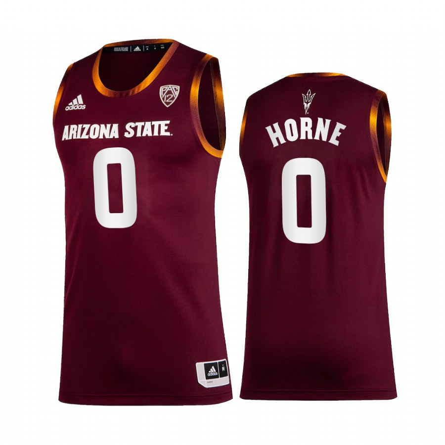 Devils DJ Horne 0 Arizona State Sun Uniform Jersey 2022-23 College Basketball Maroon