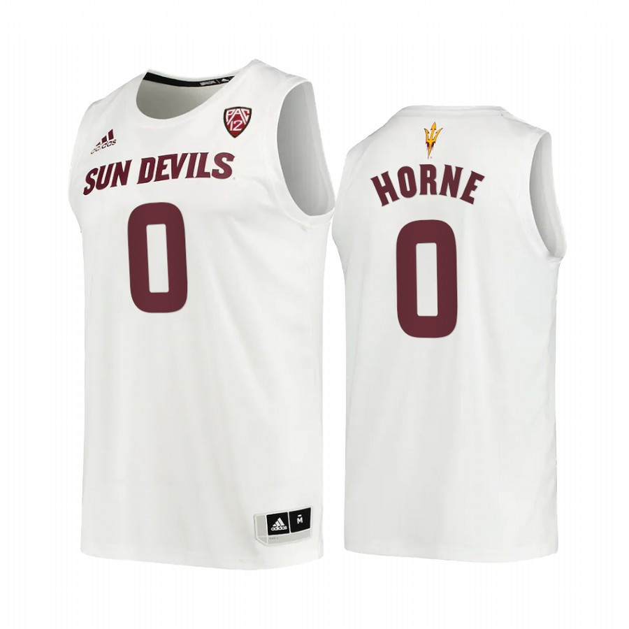 Devils DJ Horne 0 Arizona State Sun Uniform Jersey 2022-23 College Basketball White