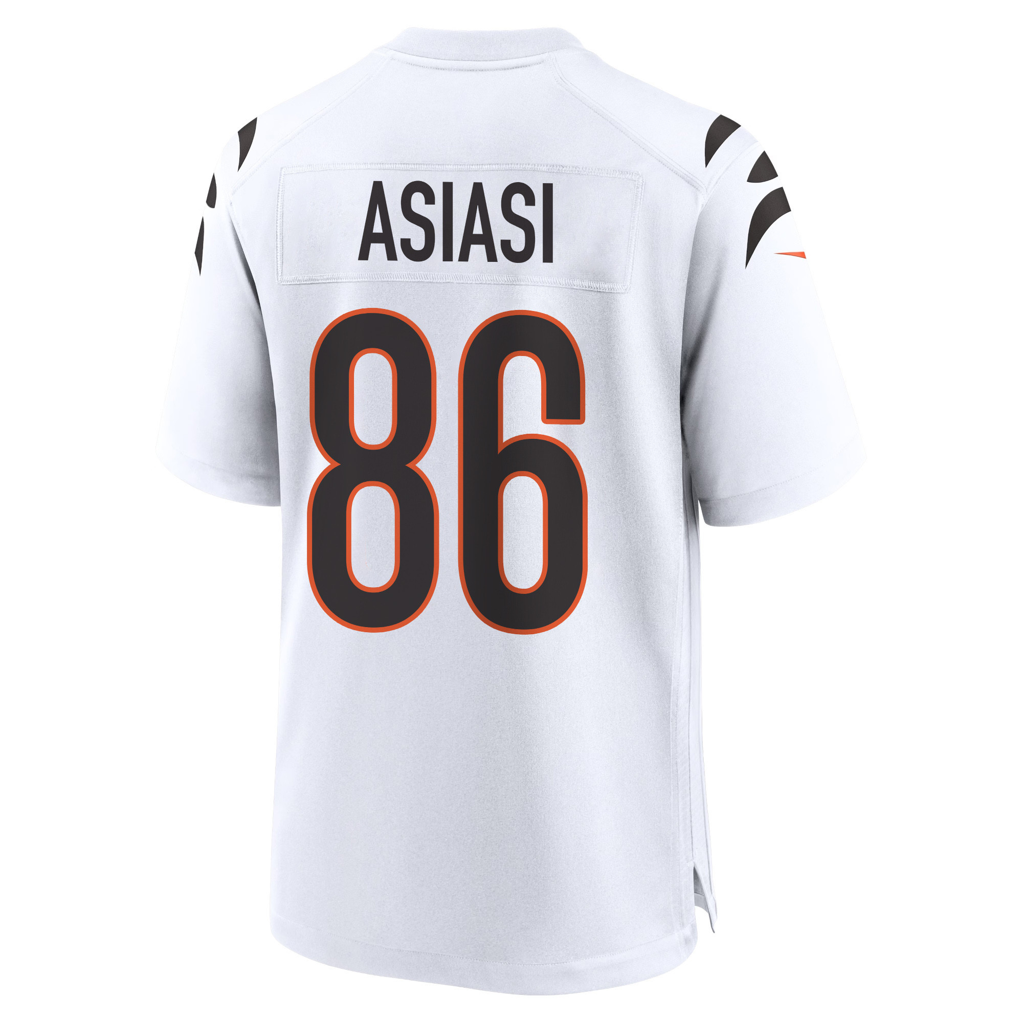 Devin Asiasi 86 Cincinnati Bengals Super Bowl LVII Champions Men Game Jersey - White