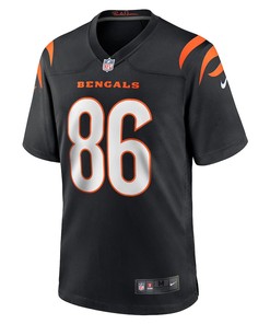 Devin Asiasi Cincinnati Bengals Game Player Jersey - Black