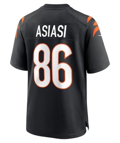 Devin Asiasi Cincinnati Bengals Game Player Jersey - Black