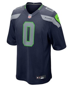 Devin Bush 0 Seattle Seahawks Game Jersey - College Navy