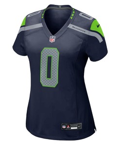 Devin Bush 0 Seattle Seahawks Women's Game Jersey - College Navy