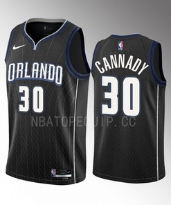 Devin Cannady 30 2022-23 Orlando Magic Black City Edition Men Jersey Swingman