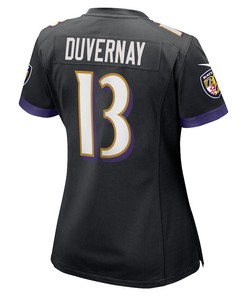 Devin Duvernay Baltimore Ravens Women's Game Player Jersey - Black