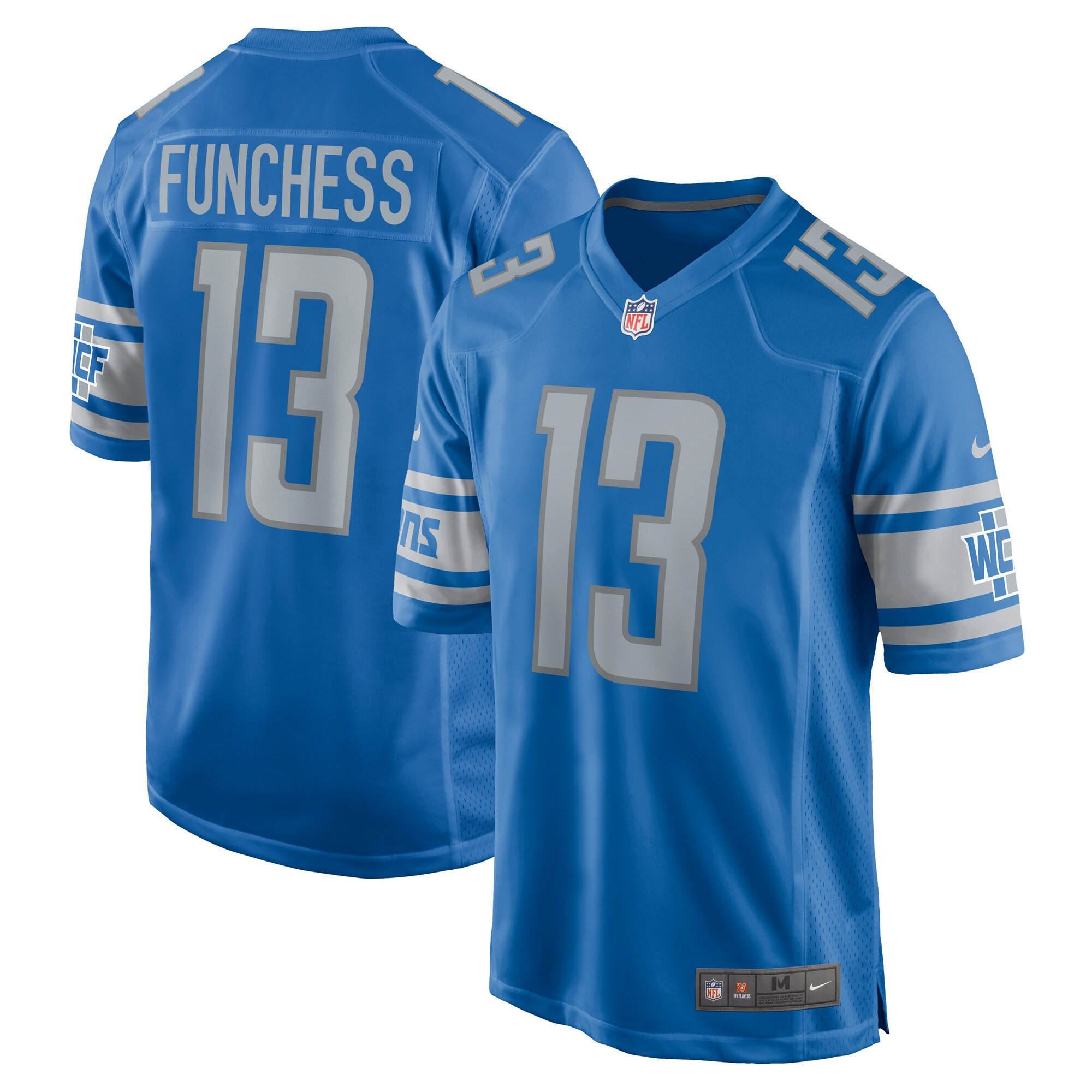 Devin Funchess Detroit Lions Player Game Jersey - Blue Nfl