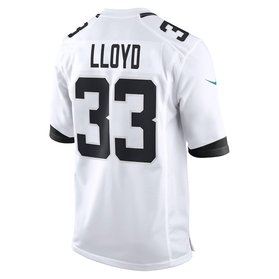 Devin Lloyd 33 Jacksonville Jaguars Away Game Player Jersey - White