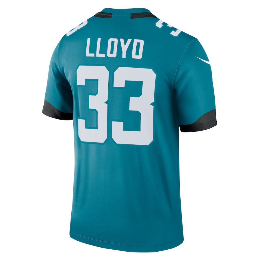 Devin Lloyd 33 Jacksonville Jaguars Legend Jersey - Teal