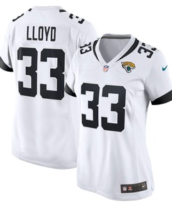 Devin Lloyd 33 Jacksonville Jaguars Women's Away Game Player Jersey - White