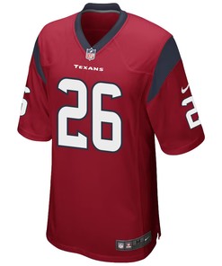 Devin Singletary 26 Houston Texans Alternate Game Men Jersey - Red