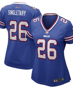 Devin Singletary Buffalo Bills Womens Game Jersey - Royal Nfl