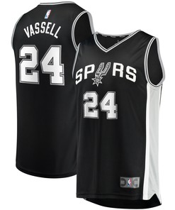 Devin Vassell San Antonio Spurs Fanatics Branded 2021/22 Fast Break Replica Jersey - Icon Edition - Black Nba