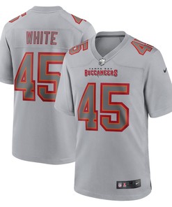 Devin White 45 Tampa Bay Buccaneers Atmosphere Fashion Game Jersey - Gray