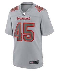 Devin White 45 Tampa Bay Buccaneers Atmosphere Fashion Game Jersey - Gray