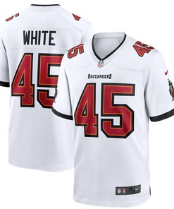 Devin White 45 Tampa Bay Buccaneers Game Jersey - White
