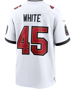 Devin White 45 Tampa Bay Buccaneers Game Jersey - White