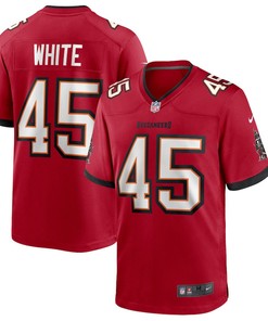 Devin White 45 Tampa Bay Buccaneers Game Player Jersey - Red