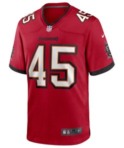 Devin White 45 Tampa Bay Buccaneers Game Player Jersey - Red