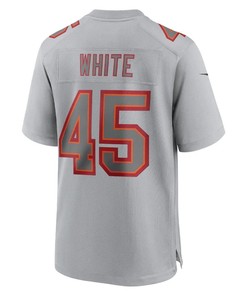 Devin White 45 Tampa Bay Buccaneers Men Atmosphere Fashion Game Jersey - Gray