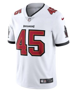 Devin White 45 Tampa Bay Buccaneers Vapor Limited Player Jersey - White