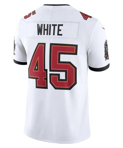 Devin White 45 Tampa Bay Buccaneers Vapor Limited Player Jersey - White