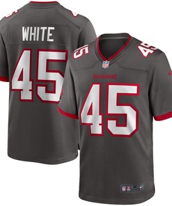 Devin White Tampa Bay Buccaneers Game Jersey - Pewter Nfl