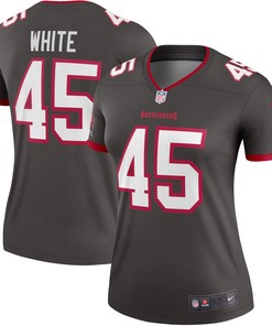 Devin White Tampa Bay Buccaneers Womens Alternate Legend Jersey - Pewter Nfl