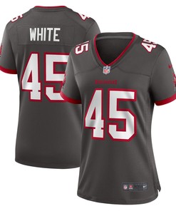 Devin White Tampa Bay Buccaneers Womens Game Jersey Pewter Nfl