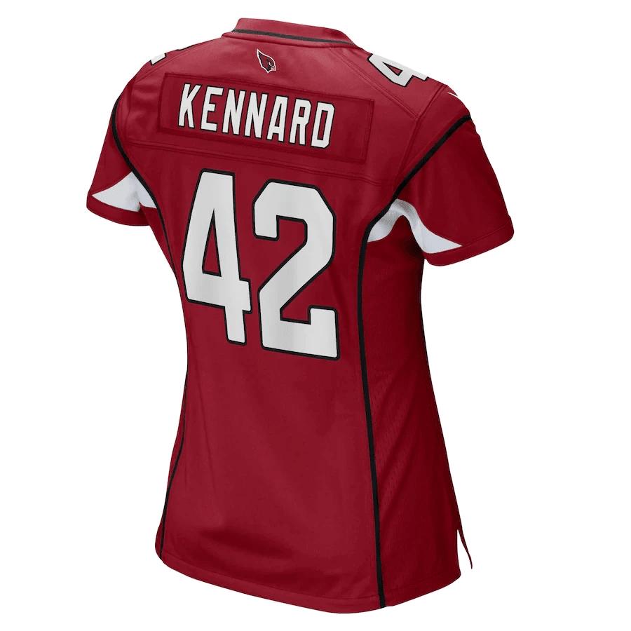 Devon Kennard 42 Arizona Cardinals Women's Game Jersey - Cardinal