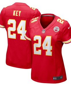 Devon Key Kansas City Chiefs Womens Game Jersey - Red Nfl