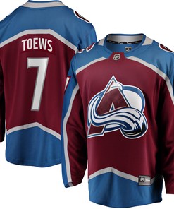 Devon Toews Colorado Avalanche Fanatics Branded Home Breakaway Player Jersey - Burgundy Nhl