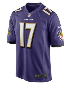 Devon Williams Baltimore Ravens Player Game Jersey - Purple