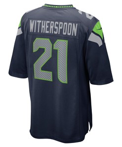 Devon Witherspoon Seattle 11 Seahawks 2023 NFL Draft Game Jersey - College Navy