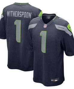Devon Witherspoon Seattle Seahawks 2023 NFL Draft First Round Pick Game Jersey