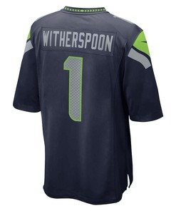 Devon Witherspoon Seattle Seahawks 2023 NFL Draft First Round Pick Game Jersey