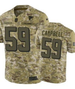 Devondre Campbell Jersey Nfl Camo Atlanta Falcons