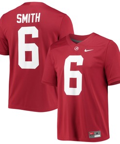 Devonta Smith Alabama Crimson Tide 2021 Draft Class Game Jersey - Crimson Ncaa
